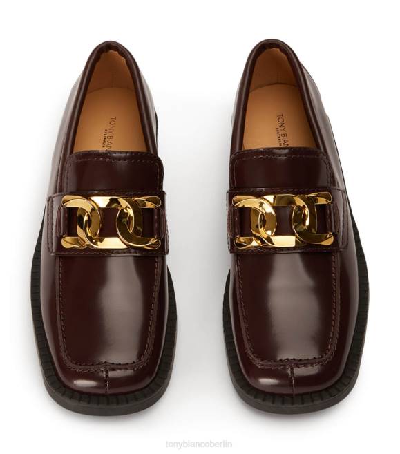 Slipper| de Tony Bianco Frauen Tia-Wohnungen Vino Hallo Glanz 4624595
